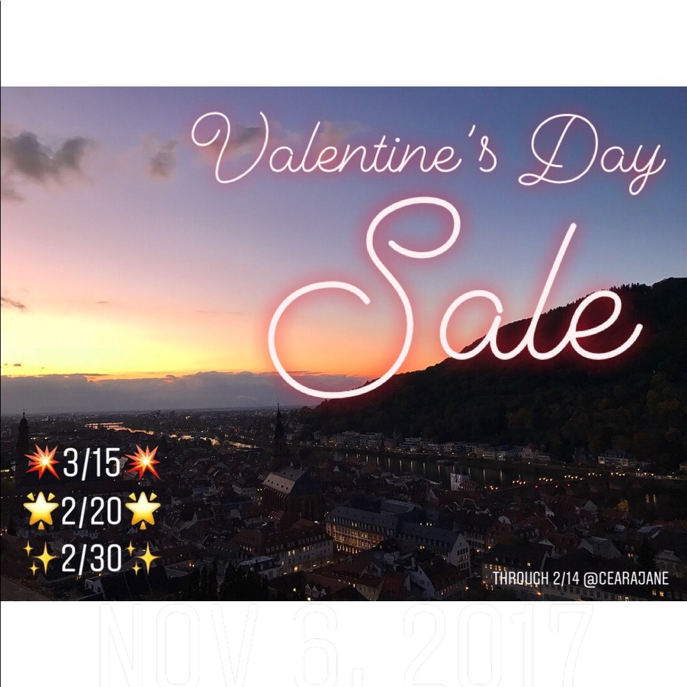 Valentine’s Day Sale!! ❤️